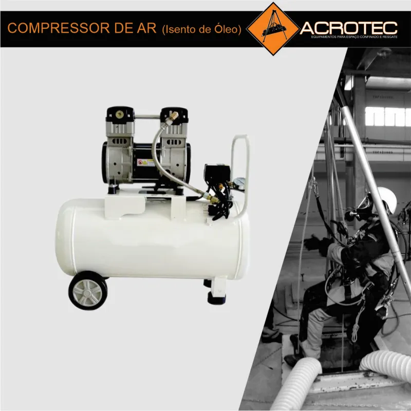 Compressor de ar isento de óleo