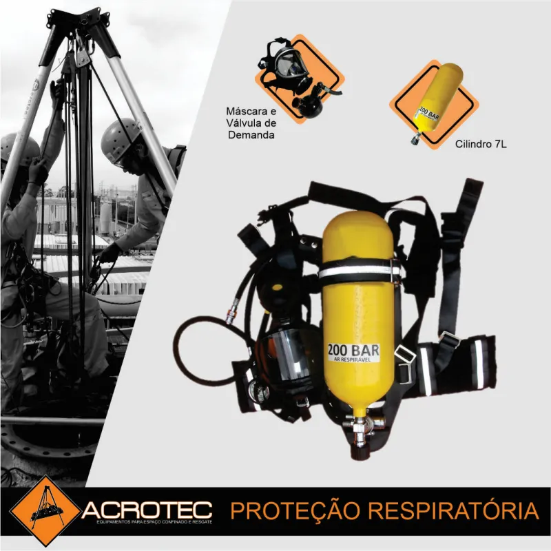 Equipamento de proteção respiratória autônoma