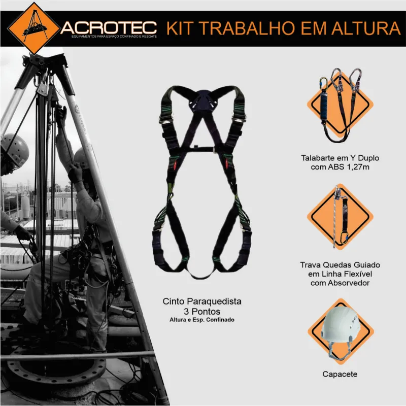 Kit de trabalho em altura Acromax